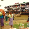 fermata della slow boat sull'Irrawaddy 1