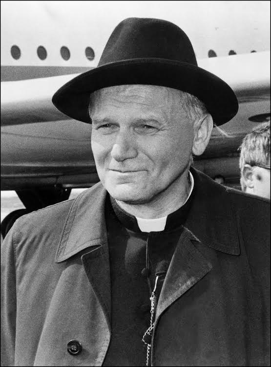 CRACOW, POLAND - JANUARY 1: An undated and unlocated portrait of Jean Paul II. (Photo credit should read STF/AFP/Getty Images)