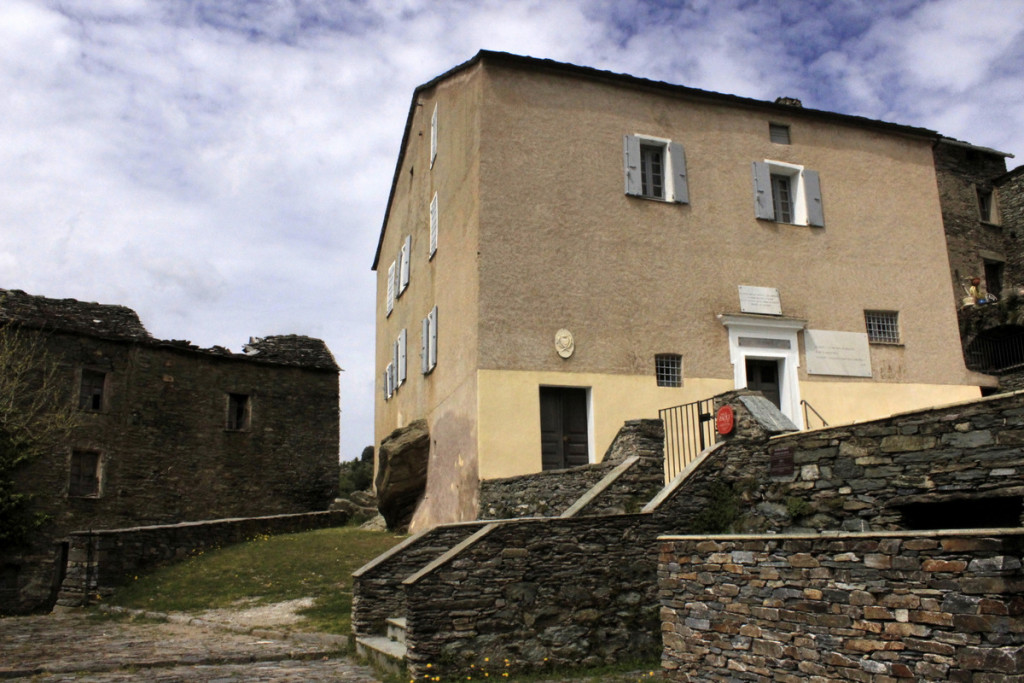 in Castagnicia, la casa natia di Pascal Paoli